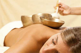 Klangschalen-Massage